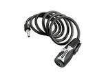 Kryptonite Kryptoflex 815, Lucchetto A Cavo (150 Cm) Nero