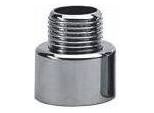 Nipplo A Bussola 3/8X1/2" Riduttore In Ottone Cromato Ag/Ig"