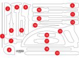 Ks Tools Inserto In Schiuma Vuoto Per 811.0028
