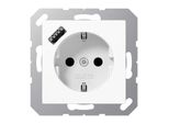 Jung Schuko Presa Di Corrente Con Usb Tipo A1520-18AWW (A1520-18AWW)