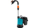 Gardena 2000/2 18V P4A Set Di Pompe A Batteria Per Barili Di Pioggia