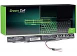Green Cell - Batteria Per Computer Portatile (Equivalente A: Acer AS16A5K) - Ioni Di Litio - 4 Celle - 2200 Mah - Nero - Per Ace
