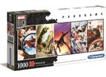 Clementoni 39611 - Puzzle Panoramico - Marvel (1000 Pezzi) Puzzle Di Supereroi