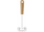 Frusta A Spirale Gastromax Con Manico In Legnolavabile In Lavastoviglie