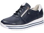 WaldläUfer Scarpe Da Ginnastica In Pelle Da Donna Blu 8,5