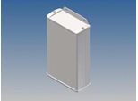 Alloggiamento In Alluminio - Bianco - 145 X 85,8 X 36,9 Mm - Con Flangia