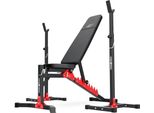 Marbo Sport Set MH19| Panca Pesi Regolabile MH-L115 + Portapesi Regolabile In Altezza MH-S201 X2