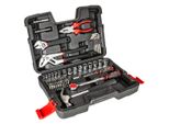 Top Tools Set Di Utensili In Valigetta 1/4", 1/2"", Valigetta Per Il Fai Da Te, Manici Gommati Antiscivolo, Set Di 81 Pezzi"