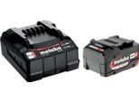 Metabo 685192000 Set Di Batterie 18V Li-Ion (4,0 Ah), Batteria E Caricatore (685192000)