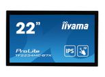 Iiyama Prolite TF2234MC-B7X - Monitor Led - 55,9 Cm (22") (21,5"" Sichtbar) - Offener Rahmen - Touchscreen - 1920 X 1080 Full Hd (1080P) @ 60 Hz - Ips - 350 Cd/M² - 1000:1 - 8 Ms - Hdmi, Vga, Displayport - Schwarz"