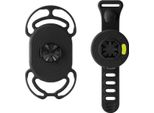 Winora Porta Smartphone Bike Tie Connect Kit, Per Manubrio O Attacco, Nero (1 Set)