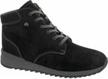Finn Comfort Trient Stivali Da Donna, Nero, Pelle/Stretch, Nuovo, Bootette - Stivali / Stivaletti Da Donna, Nero, Pelle/Stretch (Balenastretch/Nubuk)