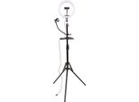 Studioking Led Vlog Set SK-K190 Con Lampada Ad Anello E Supporto Per Microfono
