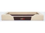 Cuscino Per Cani Cuscino Per Cani Letto Per Animali Domestici Letto Per Gatti Cestino Per Cani Posto Letto - Deluxe - 75 X 50 X 13 Cm [Misura: L] - Beige