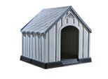 Vidaxl Cuccia Per Cani Grigio 92X87X91 Cm Plastica