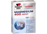 Doppio Cuore Magnesio 400 Compresse Del Sistema Depot 30 Capsule