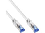 Inline - Cavo Patch - Da RJ-45 (M) A RJ-45 (M) - 1,0 M - Sftp, Pimf - Cat 6A - Senza Alogeni, Senza Ganci, A Trefoli, Stampato