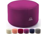Body & Mind® Cuscino Da Yoga Cuscino Da Meditazione Cuscino Da Pavimento Per Meditazione E Yoga; Rivestimento Lavabile; Altezza Seduta 18 Cm - Viola