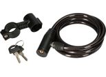 Kotarbau® Lucchetto Per Bicicletta 150 Cm Antifurto A Spirale Con Supporto