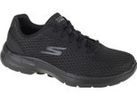 Skechers Scarpe Da Donna Stringate Sporty Suola In Gomma Nero