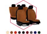 Coprisedili Per Auto Coprisedili Universali Per Fiat Doblo I Brown Auto Set Di 3