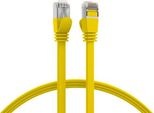 Efb K5545GE.0,15 Efb RJ45 Flachpatchkabel U/Ftp, Cat.6A, Pvc, 0.15M, Gelb