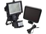 Lampade Solari Faretto Led Con Sensore Di Movimento Proiettore Solare Da Parete Lampada Solare Da Parete Sensore Crepuscolare Luce Solare IP44 6W 360 Lumen 6000K