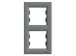 Telaio Verticale A 2 Ingressi, Acciaio Schneider Asfora EPH5810262