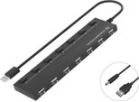 Conceptronic Usb-Hub 7-Port 2.0 ->7X2.0 480Mbps O.Netz. Sw