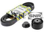 Ntn Snr KA855.25 Set Di Cinghie Trapezoidali Per Renault Clio Iii Hatchback (BR0/1, CR0/1) Twingo Ii (CN0) Clio Iv Hatchback (Bh) Modus / Grand Modus
