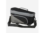 Racktime System Bag Talis Plus 2.0 Nero/Grigio, Incl. Adattatore Snapit 2.0