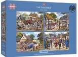 Puzzle Gibsons Evacuees 4X500 Pezzi