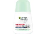 Garnier Mineral Magnesium Ultra Dry Antiperspirant Roll-On, 50Ml