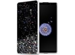 Cadorabo Cover Per Samsung Galaxy S9 Cover Protettiva In Nero Custodia Per Telefono Cellulare Tpu Case Glitter Cover Glitter