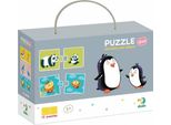 Dodo Puzzle Animali Mamme E Cuccioli 12X2 Pezzi