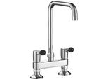 Miscelatore Delabie A 2 Fori Ma 150Mm 60L/Min, Uscita Girevole D22 L.300 Mm