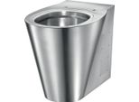 Delabie Wc Bcn P Bodenst. Anschl. Von Hinten Edst. 1.4301 Satiniert