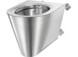 Delabie Wc S21 S Tc A Parete. Collegamento Da Dietro Edst. 1.4301 Satinato