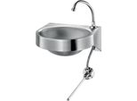 Delabie Wt Genou Con Ginocchio A Parete Hl. D 22 Mm Re Edst. 1.4301 Sat