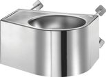 Delabie Wt Duo S Tc R A Parete Senza Foro Per Rubinetto Edst. 1.4301 Satinato