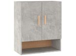 Vidaxl Armadio A Muro Grigio Cemento 60X31X70 Cm Materiale A Base Di Legno