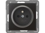 Presa Singola Ospel Impresja Con Base Antracite (Gp-1Yz/M/50)