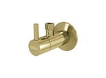 Alcadrain Eckventil Mit Einem Filter 1/2"×3/8"", Gold-Matt GebüRstet"