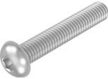 Seccaro Vite A Testa Piatta M5 X 30 Mm, Acciaio Inox V2A Va A2, Iso 7380, Esagono Incassato, 20 Pezzi