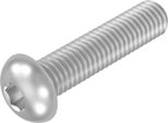 Seccaro Vite A Testa Piatta M8 X 35 Mm, Acciaio Inox V2A Va A2, Iso 7380, Esagono Incassato, 20 Pezzi