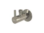 Alcadrain Eckventil Mit Einem Filter 1/2"×3/8"", Nickel-Matt GebüRstet"