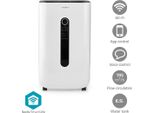 Deumidificatore Smartlife | Wi-Fi | 20 L/Giorno | Deumidificazione / Continua / Asciugatura Della Biancheria / Ventilazione | Android™ / Ios | Igrostato Regolabile | 195 M³/H