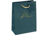 5X Sigel GT035 Sacchetto Regalo Di Natale "Albero Di Natale A Benzina"", Piccolo"
