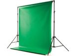 Falcon Eyes Hintergrund Vinyl Chroma Key Green 1,38 X 6,09 M