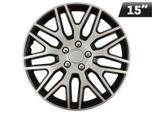 Tappo Mozzo Dakar Nc Argento/Nero 15", 1 Pz."